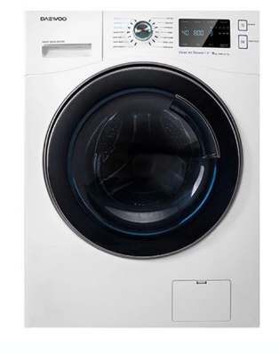 ماشین لباسشویی دوو 8 کیلویی پالی مدل LM-881S